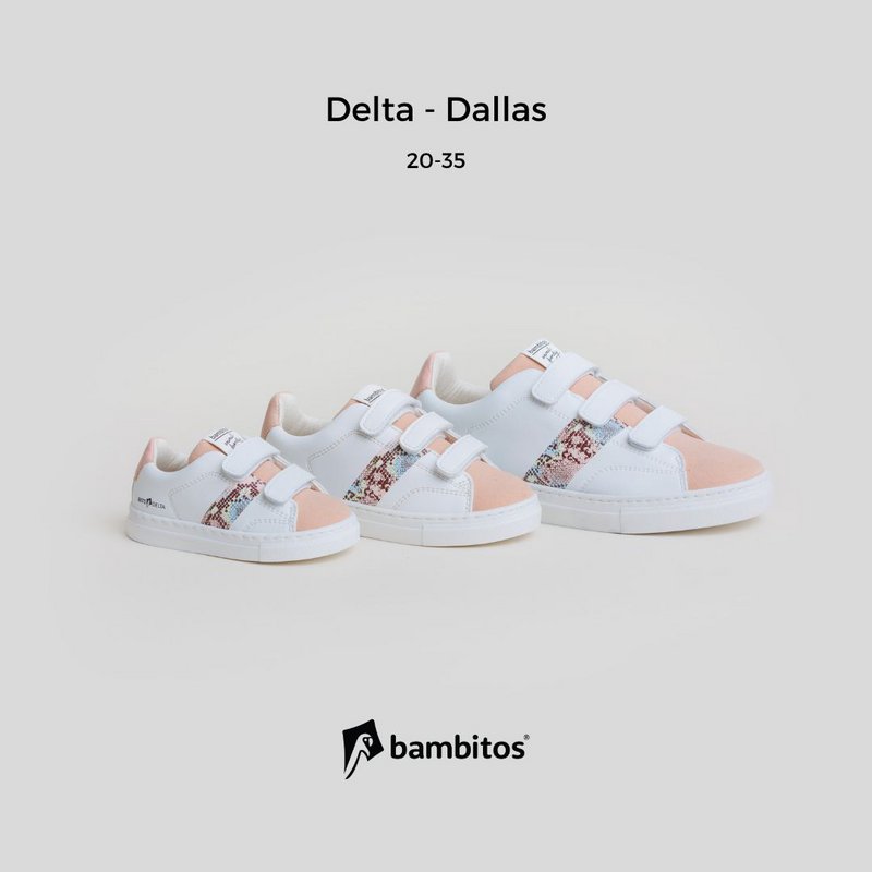 Delta - Dallas (sneakers casual con cinturini in velcro)