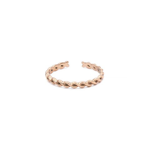 Ring 'Twisted' - Roségold