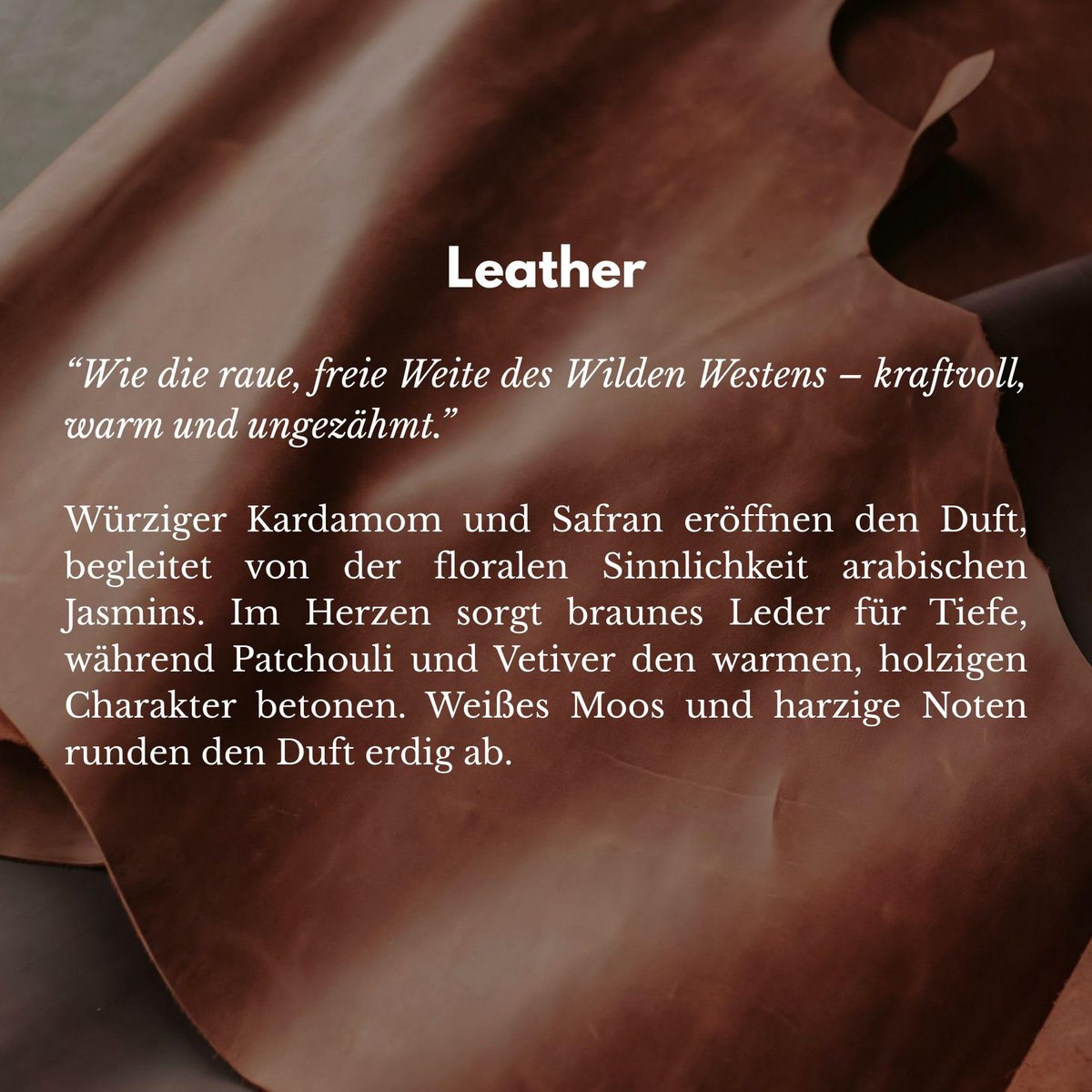 Leather Room Spray 500ml – Leather, Wood & Flowers, Hotel Scents