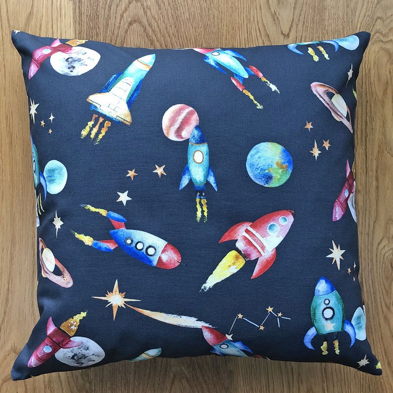 Coussin pour enfants imprimé Rockets
