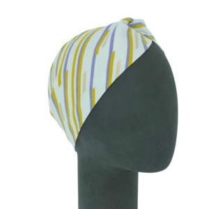 Headband summer accessory stripes cotton jersey