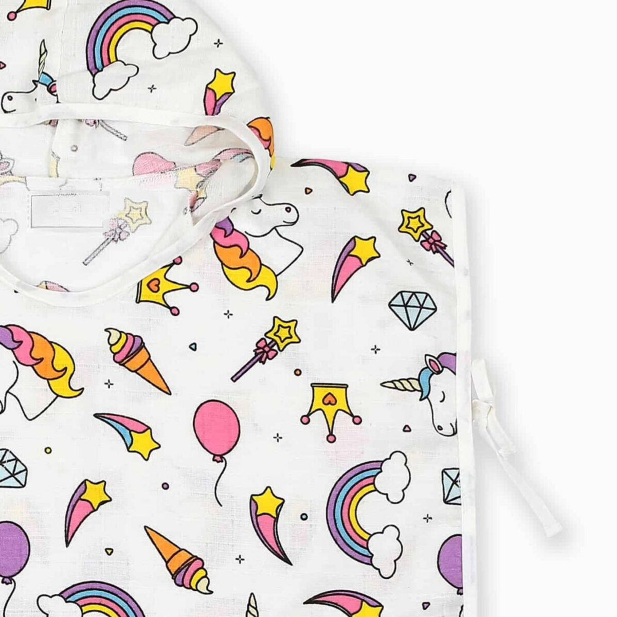 Kids Poncho, 100% Cotton