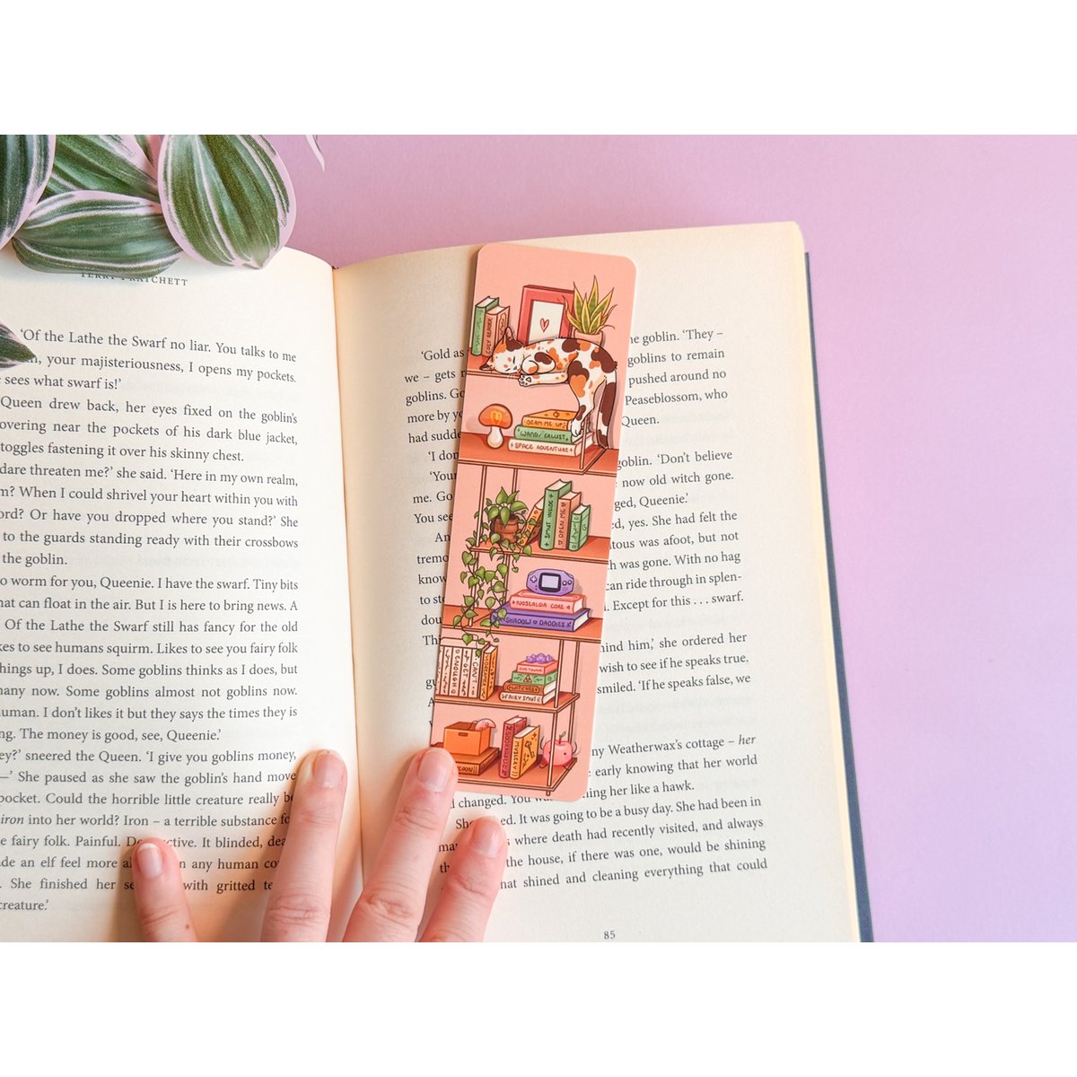 Bookish Bookmark | Soft Touch Laminated boekenlegger