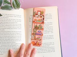 Bookish Bookmark | Soft Touch Laminated boekenlegger