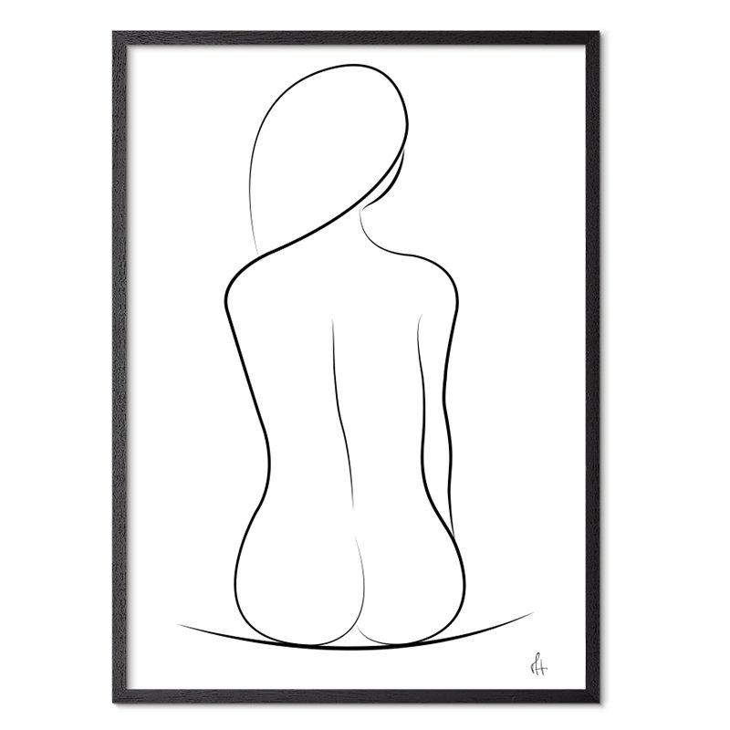 One Line Silhouette