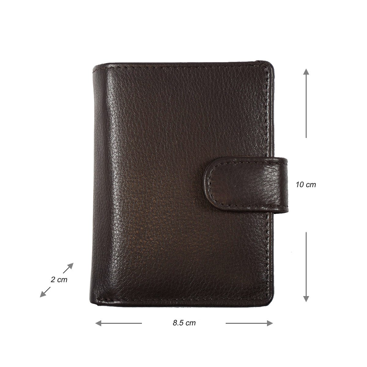 Cardprotector - Miniwallet - Mini wallet - Leather card holder leather - Credit card holder In 11 Colors