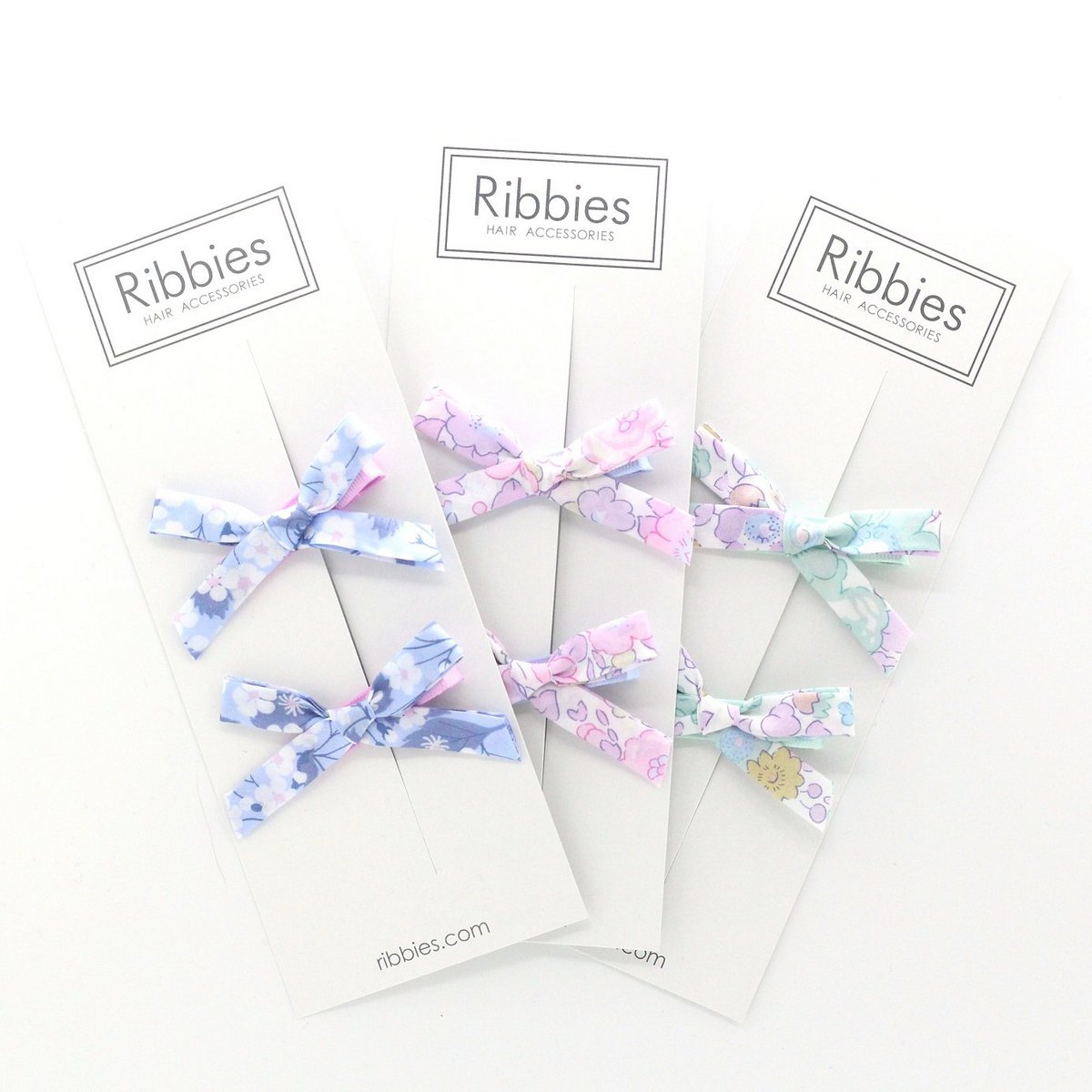 Liberty of London Schoolgirl Bows - Betsy Red