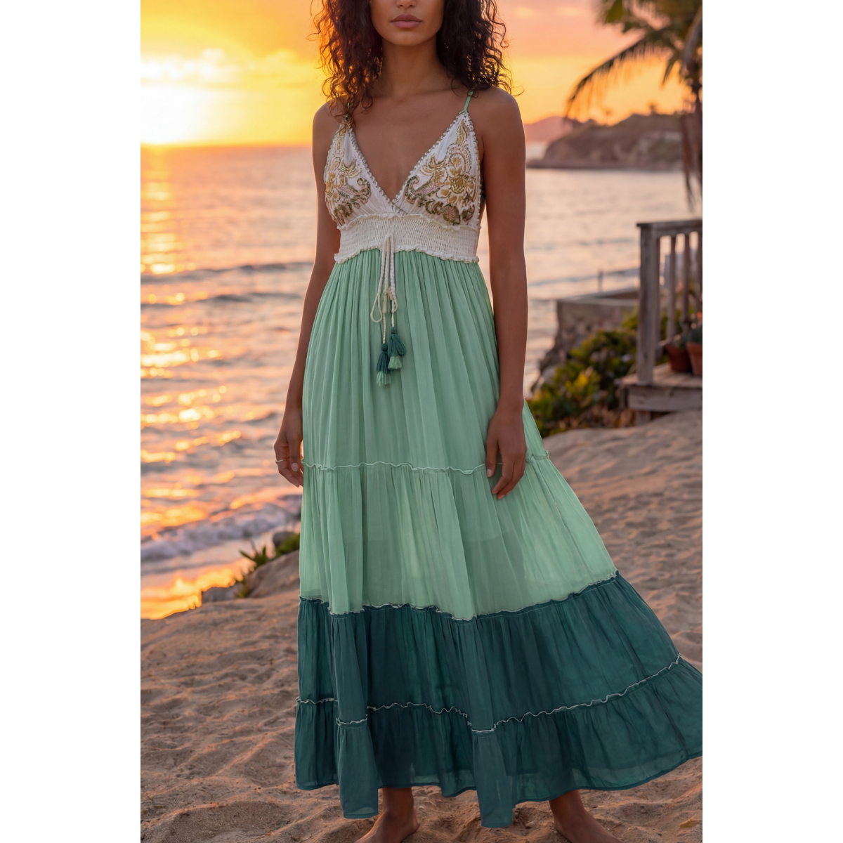 Kleid Megan Aquamarin