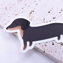 Sticker Dachshund Dog Vinyl Dog Breed - Sticker Dachshund Sticker