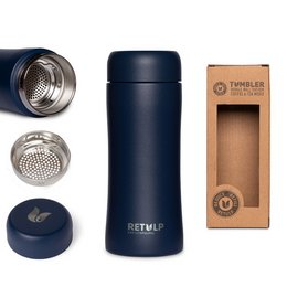 Tumler Isoleret dobbeltvæg krus Blå 300 ml