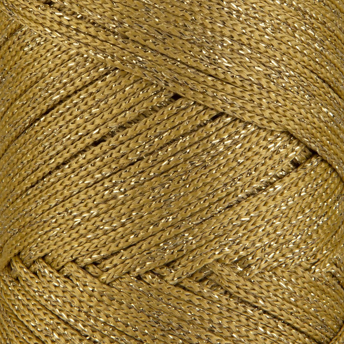 Sensy Premium 2mm Sparkle - 250 m Sznurek do makramy, 90% polipropylen / 10% poliester
