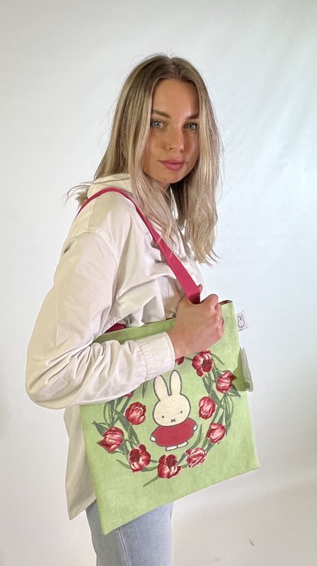 Miffy Shopper zielony