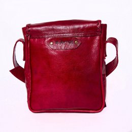 Leather bag 'Qabli'