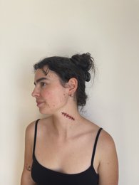 Tijdelijke tattoo: Halloween-litteken x5