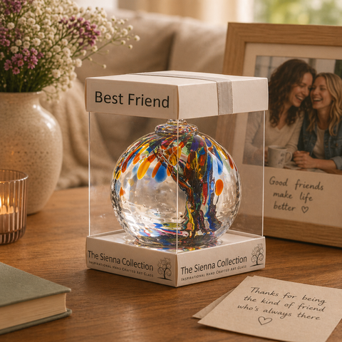 Spirit Ball 10 cm - Beste vriend - Veelkleurig