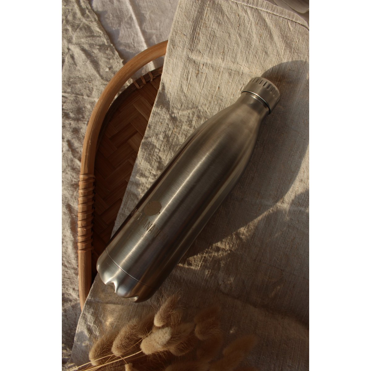 Stainless steel drinking bottle 750 ml
