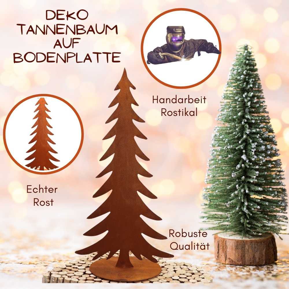 Christmas | Rust decorative Christmas tree | different variants | Christmas decoration fir tree