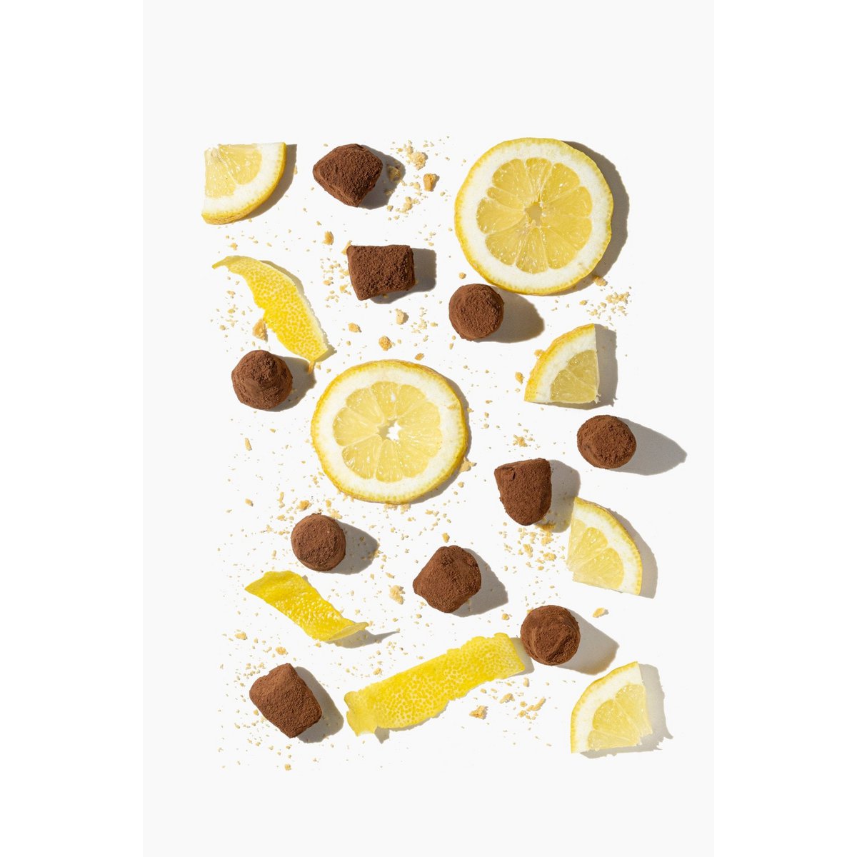 Citroentaart Chocoladetruffels - bulk