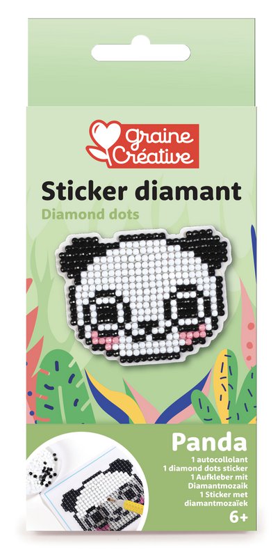 KIT DIAMOND MOSAIC- STICKER PANDA