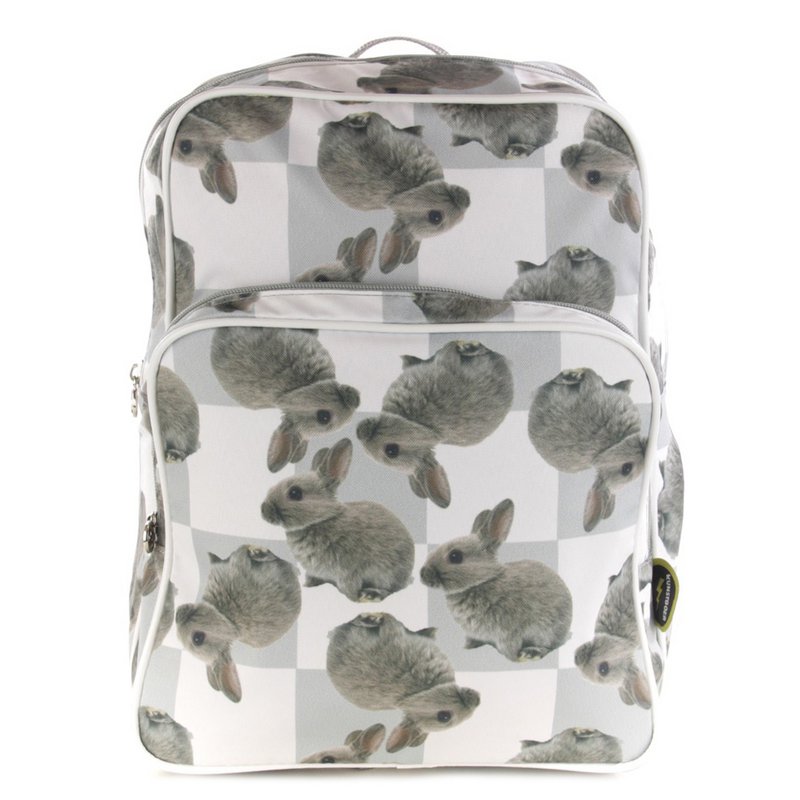 Mochila Conejitos Grises