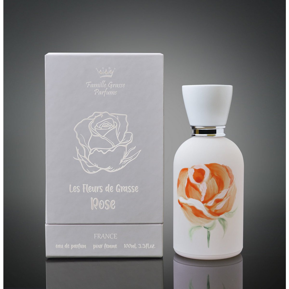 LES FLEURS DE GRASSE ROSE eau de parfum voor vrouwen 100ml