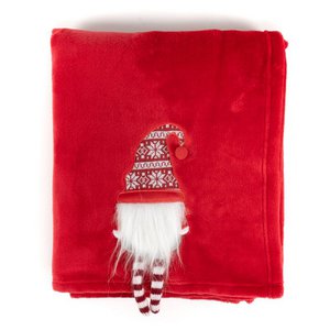 CHRISTMAS - BLANKET 130X160 GNOME HH303227