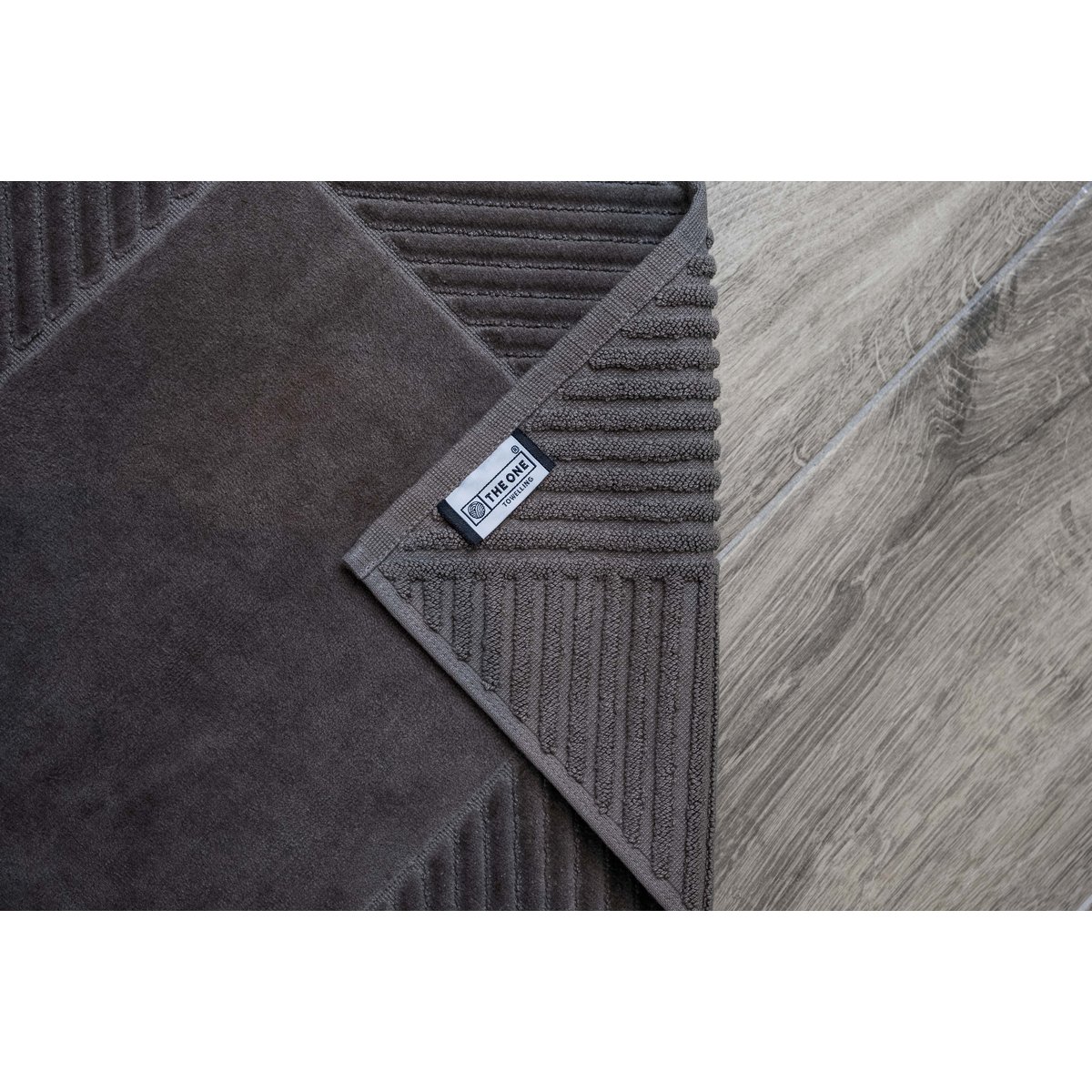 Badmat 50 x 80 cm, 1200 gr./m², Velours, Olijfgroen