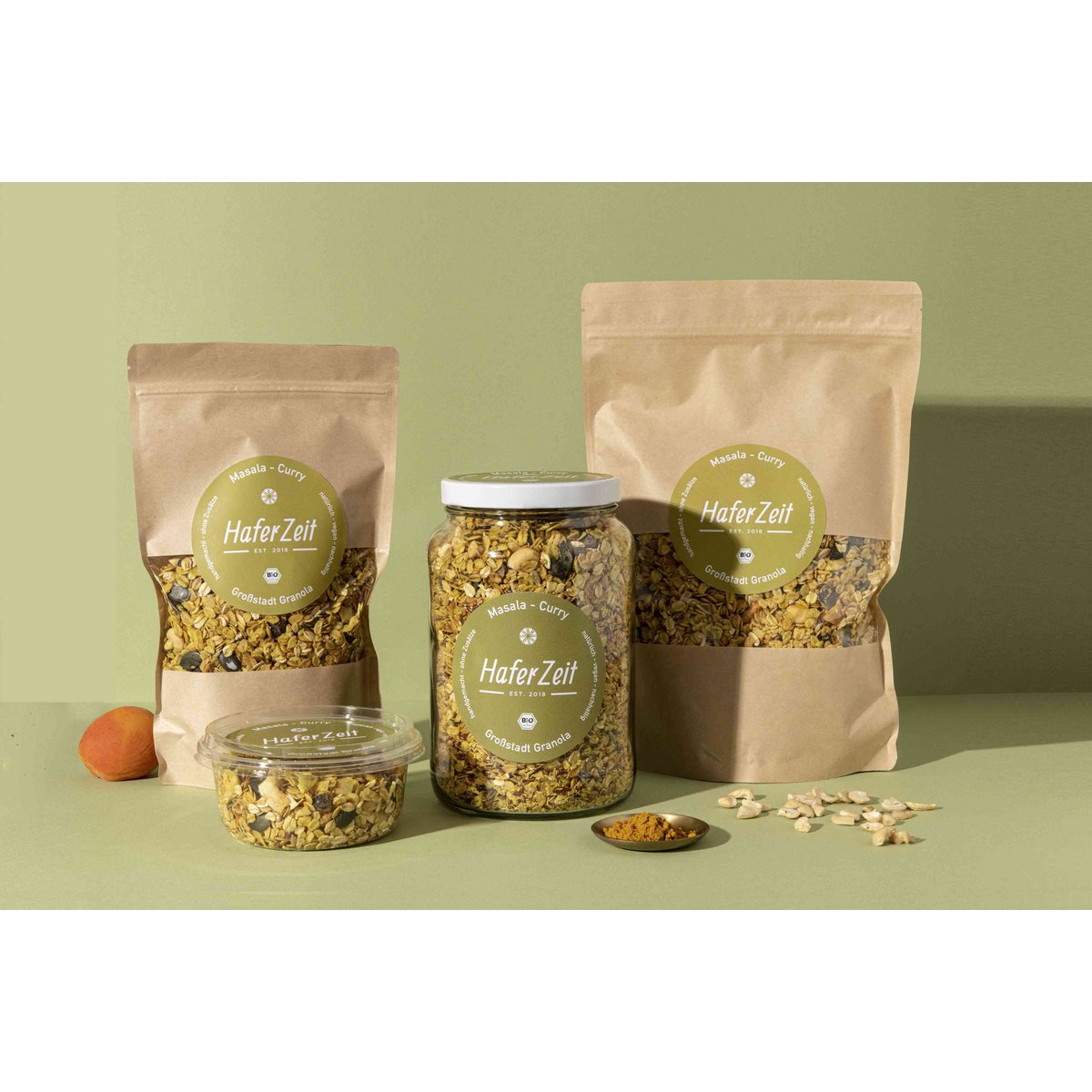 Bio-Granola Masala-Curry