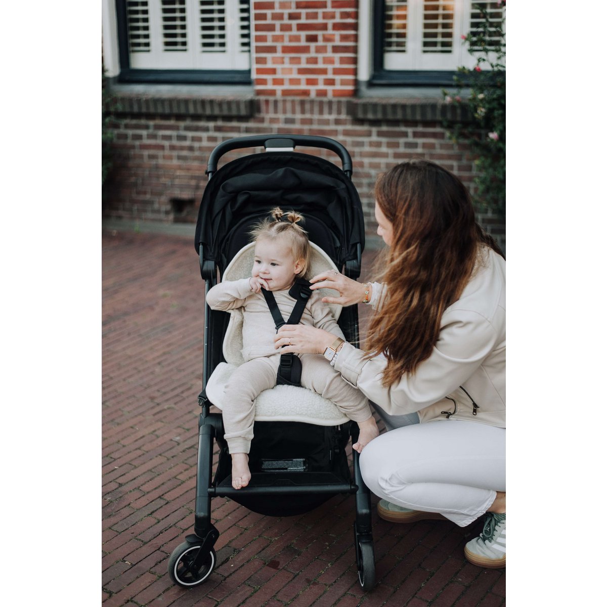 Underlay for buggy or Maxi-Cosi – Merino wool