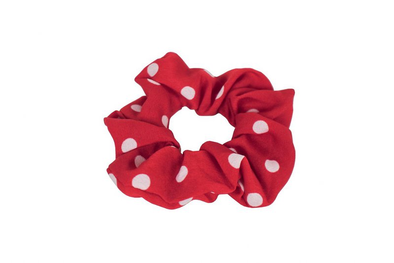 Lot de 2 chouchous à pois Isabelle Rose