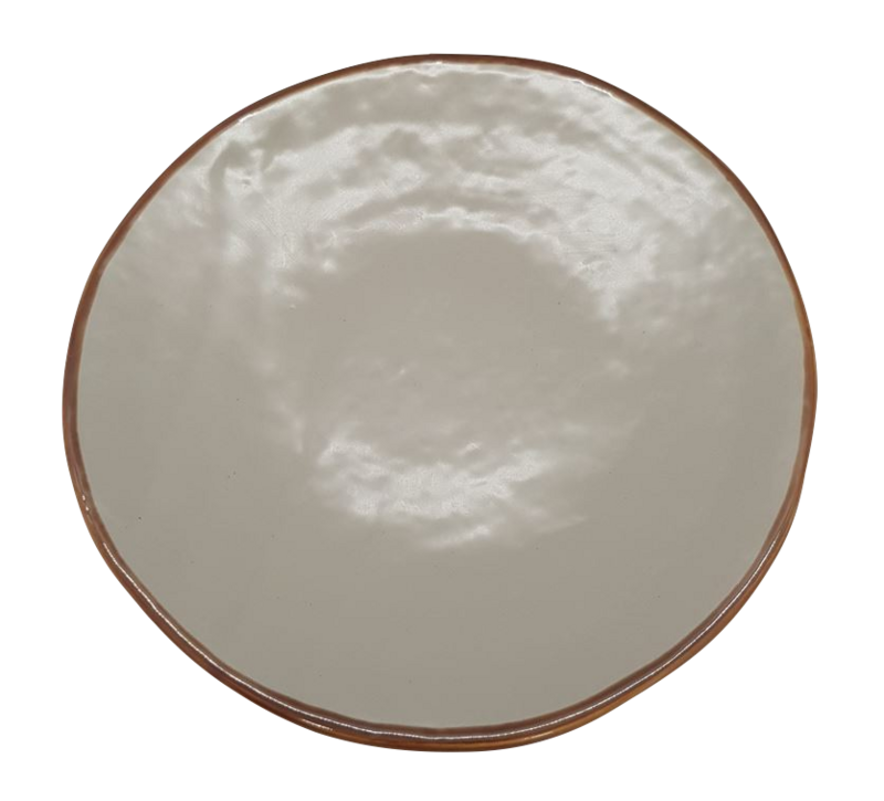 Assiette petit déjeuner Gris Ø 20cm