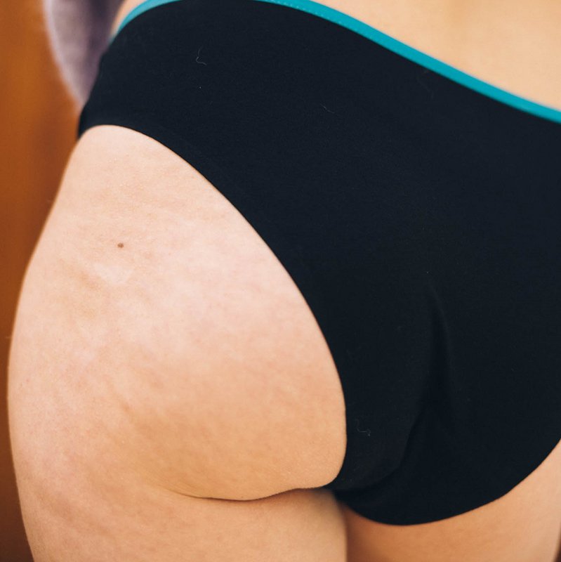 Bragas menstruales de algodón orgánico - flujo medio