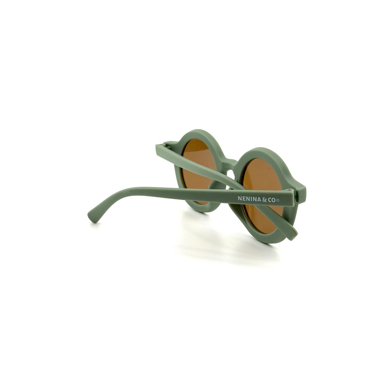 Nachhaltige grüne Baby-Sonnenbrille Nenina & Co