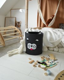 Storage Basket Children's Room - Cat