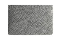 ALMA Grey Saffiano Card Holder