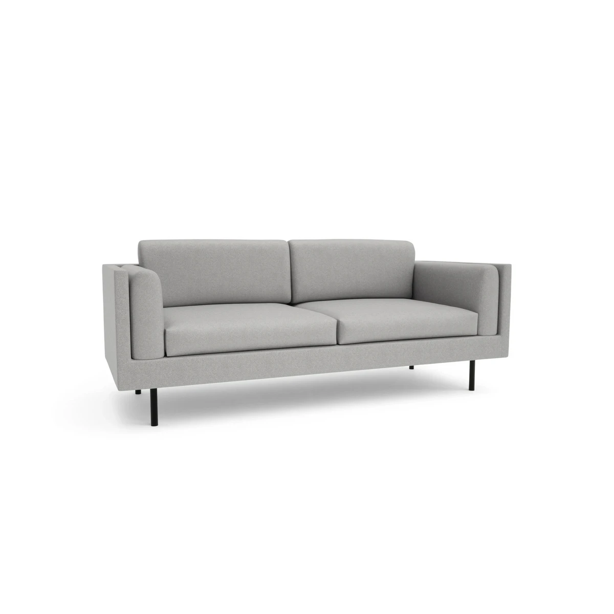 3-Seater Sofa CHELSEA - Silver