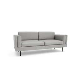 3-Seater Sofa CHELSEA - Silver