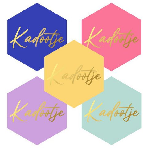 Stickers Gift 50mm (per 10)