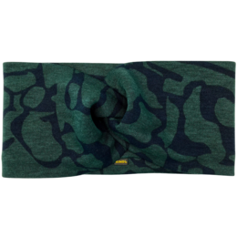 Twist Headband - Streams Darkgreen, Ponte Jersey