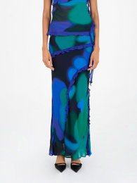Navy Fantasy Skirt
