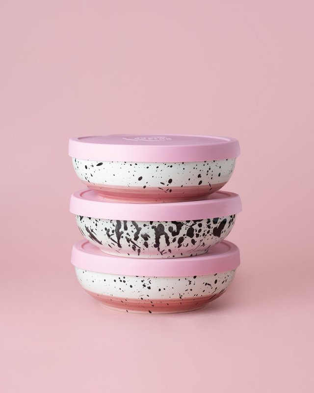 Tapas de Silicona Reutilizables Libre BPA Silicone Lid / 2 Tamaños