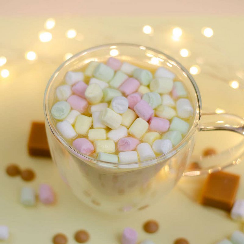 Do It Yourself Bottle of Caramel Chocolate Drinking Chocolate
