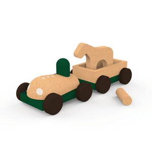Wooden toy - Tractor