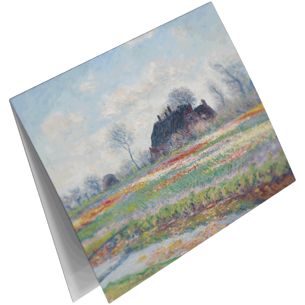 Jeu de cartes de voeux Claude Monet