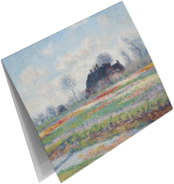 Lykønskningskort sæt Claude Monet