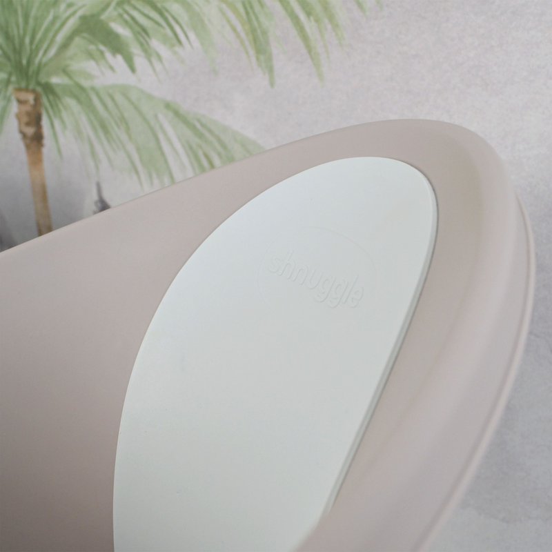 Baby bath taupe / light grey