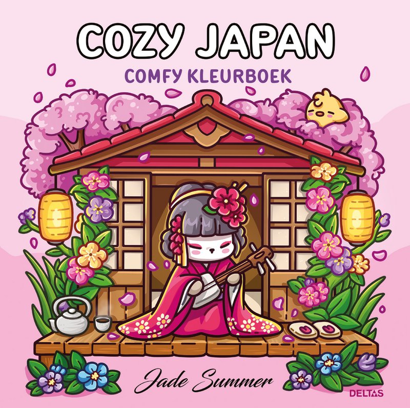 Cozy Japan - Comfy coloring book Jade Summer