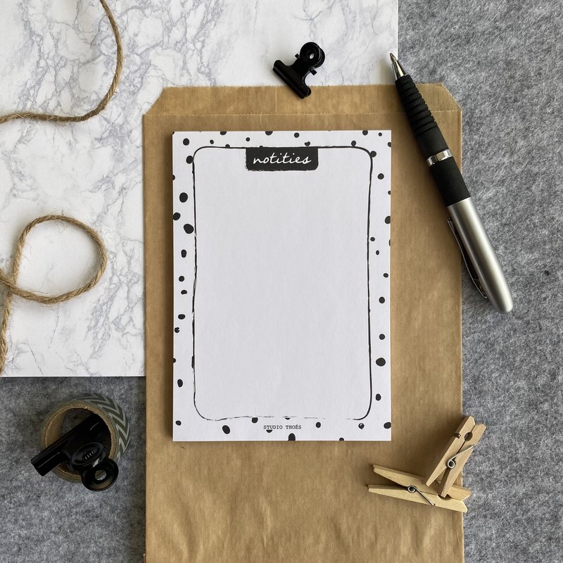 Notepad A6 - Notes