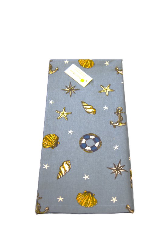 Nautilus tea towel