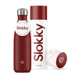 Slokky Matte Red Bottle - 500ml